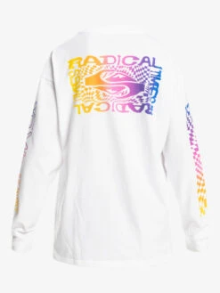 Quiksilver Radical Flag - T-shirt Manches Longues Pour Garçon 8-16 Ans -Tenue De Surf eqbzt04615 quiksilverv wbb0 bck1