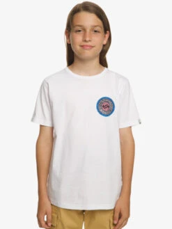 Quiksilver Circles End - T-shirt Pour Garçon 8-16 Ans -Tenue De Surf eqbzt04626 quiksilverw wbb0 frt1