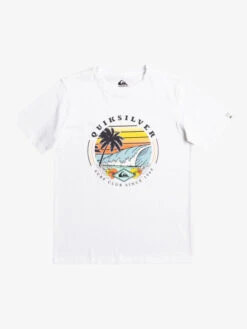 Quiksilver QS Surf Club - T-shirt Pour Garçon 8-16 Ans