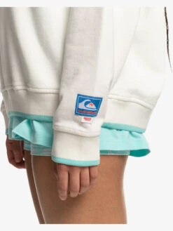 Quiksilver X Stranger Things Lenora 2022 - Sweat à Demi-zip Pour Femme -Tenue De Surf eqwft03161 quiksilverw wbk0 frt4