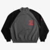 Quiksilver X Stranger Things Upside Down 2022 - Sweat Oversized Pour Femme