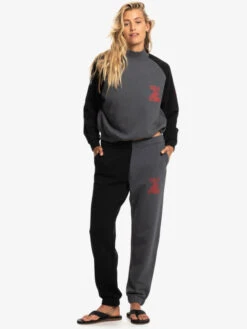 Quiksilver X Stranger Things Upside Down 2022 - Sweat Oversized Pour Femme -Tenue De Surf eqwft03162 quiksilverw kzm0 frt9