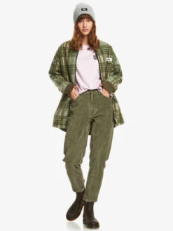 Quiksilver High Forest - Surchemise Pour Femme -Tenue De Surf eqwjk03063 quiksilverw cre1 frt6