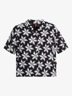 Quiksilver X Stranger Things Upside Down - Chemise Pour Femme -Tenue De Surf eqwwt03137 quiksilverv kvj6 frt1