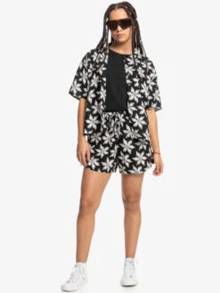 Quiksilver X Stranger Things Upside Down - Chemise Pour Femme -Tenue De Surf eqwwt03137 quiksilverw kvj6 frt8