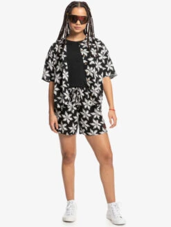 Quiksilver X Stranger Things Upside Down - Chemise Pour Femme -Tenue De Surf eqwwt03137 quiksilverw kvj6 frt9