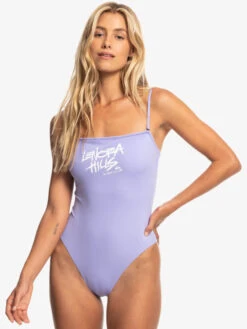 Quiksilver X Stranger Things Lenora 2022 - Maillot Une Pièce Pour Femme -Tenue De Surf eqwx103072 quiksilverw pjl0 frt1