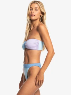 Quiksilver X Stranger Things Lenora 2022 - Haut De Bikini Bandeau Pour Femme -Tenue De Surf eqwx303127 quiksilverw bfa0 frt2