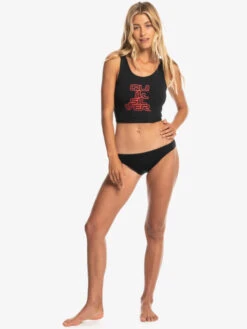 Quiksilver X Stranger Things Upside Down 2022 - Haut De Bikini Pour Femme -Tenue De Surf eqwx303128 quiksilverw kvj0 frt9