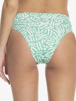 Quiksilver Womens Classic 2021 - Bas De Bikini Taille Haute En Matière Recyclée Pour Femme -Tenue De Surf eqwx403026 quiksilverw glc6 bck1