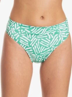 Quiksilver Womens Classic 2021 - Bas De Bikini Taille Haute En Matière Recyclée Pour Femme