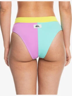 Quiksilver Color Block 2022 - Bas De Bikini Taille Haute Pour Femme -Tenue De Surf eqwx403081 quiksilverw php0 bck1