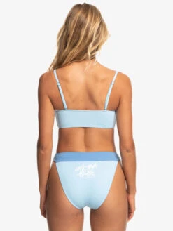 Quiksilver X Stranger Things Lenora 2022 - Bas De Bikini Taille Haute Pour Femme -Tenue De Surf eqwx403119 quiksilverw bfa0 bck1