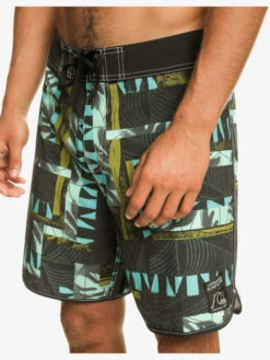 Quiksilver Blank Canvas Gregg Kaplan Scallop 18" - Boardshort Pour Homme -Tenue De Surf eqybs04794 quiksilverw kvj6 frt3