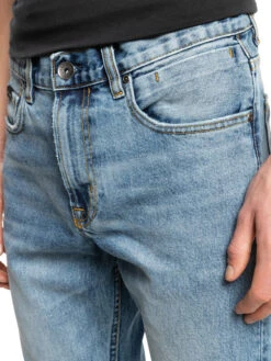 Quiksilver Modern Wave Salt Water - Jean Straight Fit Pour Homme -Tenue De Surf eqydp03409 quiksilverw bkj0 frt3