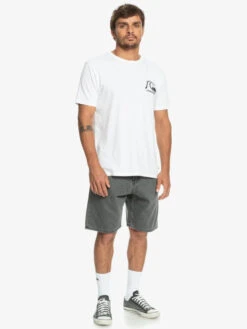 Quiksilver Baggy Short Grey - Jean Pour Homme -Tenue De Surf eqyds03105 quiksilverw kzmw frt9