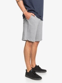 Quiksilver Essentials 19" - Short En Matière Molletonnée Biologique Pour Homme -Tenue De Surf eqyfb03206 essentialsshortterryw sjsh frt2