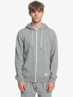 Quiksilver Essentials - Sweat à Capuche Demi-zip En Matière Biologique Pour Homme