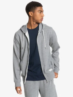 Quiksilver Essentials - Sweat à Capuche Demi-zip En Matière Biologique Pour Homme -Tenue De Surf eqyft04113 quiksilverw sjsh frt2