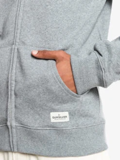 Quiksilver Essentials - Sweat à Capuche Demi-zip En Matière Biologique Pour Homme -Tenue De Surf eqyft04113 quiksilverw sjsh frt4