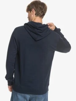 Quiksilver Essentials - Sweat à Capuche En Matière Biologique Pour Homme -Tenue De Surf eqyft04114 essentialshoodterryw byj0 bck1