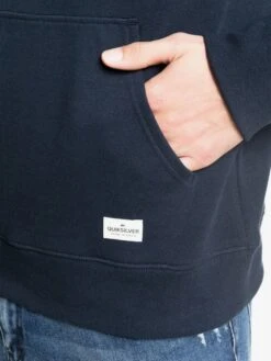 Quiksilver Essentials - Sweat à Capuche En Matière Biologique Pour Homme -Tenue De Surf eqyft04114 essentialshoodterryw byj0 frt3