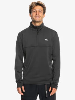 Quiksilver Steep Point - Haut De Sous-vêtement Demi-zip Pour Homme