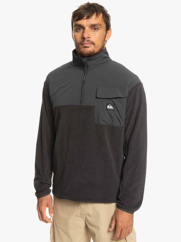 Quiksilver Night Wander - Polaire Demi-zip Pour Homme 1 Quiksilver Night Wander - Polaire Demi-zip Pour Homme