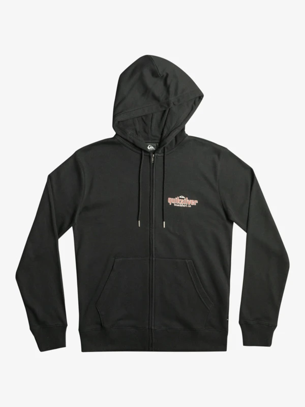 Quiksilver Quik Words - Sweat à Capuche Zippé Pour Homme 7 Quiksilver Quik Words - Sweat à Capuche Zippé Pour Homme – Image 7