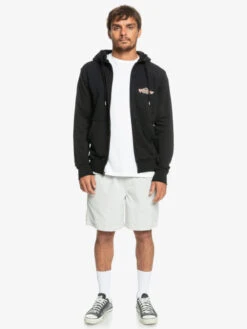 Quiksilver Quik Words - Sweat à Capuche Zippé Pour Homme 11 Quiksilver Quik Words - Sweat à Capuche Zippé Pour Homme -Tenue De Surf eqyft04750 quiksilverw kvj0 frt9