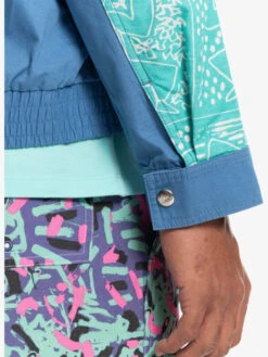 Quiksilver X Stranger Things The Hawkins 2022 - Veste Vintage Pour Homme -Tenue De Surf eqyjk03936 quiksilverw blc0 frt7