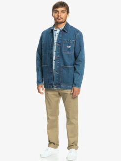 Quiksilver Legendary Worker - Veste En Denim Pour Homme -Tenue De Surf eqyjk03952 quiksilverw bygw frt9