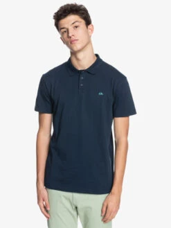 Quiksilver Essentials - Polo Manches Courtes En Matière Biologique Pour Homme