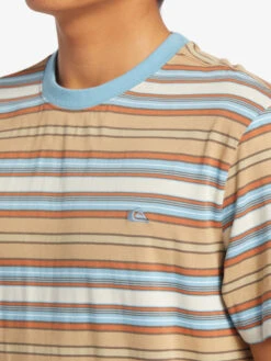 Quiksilver Geller Stripe - T-shirt Pour Homme -Tenue De Surf eqykt04286 quiksilverw thy3 frt3