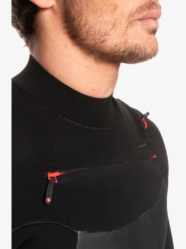 Quiksilver 5/4/3mm Marathon Sessions - Combinaison De Surf Zip Poitrine Pour Homme 6 Quiksilver 5/4/3mm Marathon Sessions - Combinaison De Surf Zip Poitrine Pour Homme – Image 6