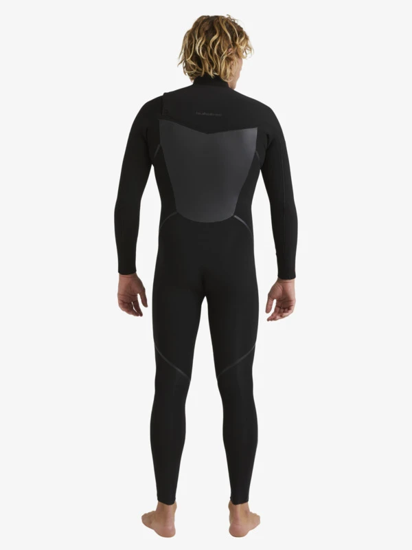 Quiksilver 4/3mm Marathon Sessions - Combinaison De Surf Zip Poitrine Pour Homme 3 Quiksilver 4/3mm Marathon Sessions - Combinaison De Surf Zip Poitrine Pour Homme – Image 3