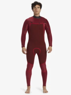 Quiksilver 4/3mm Everyday Sessions - Combinaison De Surf Zip Poitrine Pour Homme -Tenue De Surf eqyw103165 quiksilverw kvd0 bck7