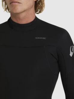 Quiksilver 3/2mm Everyday Sessions - Haut En Néoprène Back Zip Pour Homme -Tenue De Surf eqyw103181 quiksilverw kvd0 dtl1