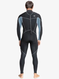 Quiksilver 4/3mm Capsule Saturn - Combinaison Back Zip Pour Homme -Tenue De Surf eqyw103185 quiksilverw blm0 bck1