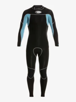 Quiksilver 3/2mm Capsule Saturn - Combinaison Back Zip Pour Homme -Tenue De Surf eqyw103186 quiksilverv blm0 frt1