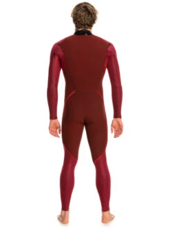 Quiksilver 3/2mm Capsule Saturn - Combinaison Back Zip Pour Homme -Tenue De Surf eqyw103186 quiksilverw blm0 bck3