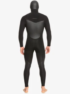 Quiksilver 4/3mm Marathon Sessions - Combinaison De Surf à Capuche Avec Zip Poitrine Pour Homme -Tenue De Surf eqyw203028 quiksilverw kvd0 bck1