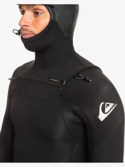 Quiksilver 4/3mm Everyday Sessions - Combinaison De Surf à Capuche Avec Zip Poitrine Pour Homme -Tenue De Surf eqyw203029 quiksilverw kvd0 frt3