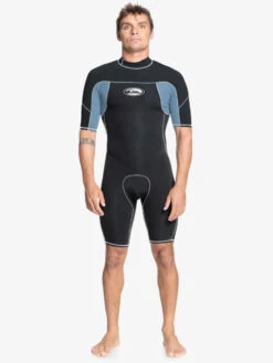 Nouvelles Arrivées 11 Quiksilver 2/2mm Capsule Saturn - Springsuit Manches Courtes Pour Homme
