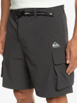 Quiksilver Run Ashore - Short Cargo Pour Homme -Tenue De Surf eqyws03822 quiksilverw kta0 frt3
