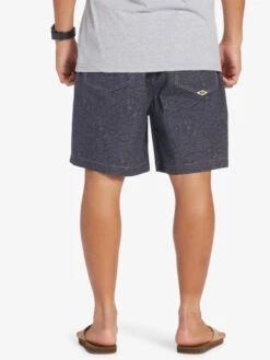 Quiksilver Saturn Taxer 18" - Short Taille élastique Pour Homme -Tenue De Surf eqyws03844 quiksilverw kta6 bck1