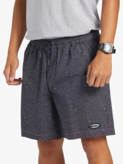 Quiksilver Saturn Taxer 18" - Short Taille élastique Pour Homme -Tenue De Surf eqyws03844 quiksilverw kta6 frt3