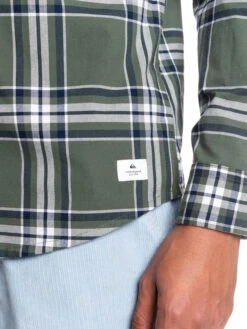 Quiksilver Kirkham 2022 - Chemise Manches Longues Pour Homme -Tenue De Surf eqywt04424 quiksilverw cqy1 frt4