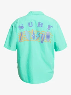 Quiksilver X Stranger Things The Mike 2022 - Chemise à Manches Courtes Pour Homme -Tenue De Surf eqywt04452 quiksilverv gmj0 bck1