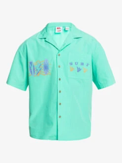 Quiksilver X Stranger Things The Mike 2022 - Chemise à Manches Courtes Pour Homme -Tenue De Surf eqywt04452 quiksilverv gmj0 frt1
